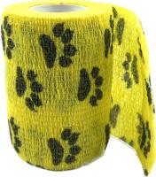 Бинт самофиксирующийся ВитаВет с горькой пропиткой с рисунком 7,5см*4,5м