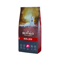 Mr.Buffalo Adult Hair & Skin Сухой корм с лососем для собак для красивой кожи и шерсти 800 г