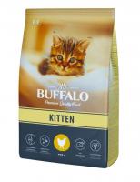 Mr.Buffalo Корм сухой KITTEN для котят курица 0,4кг