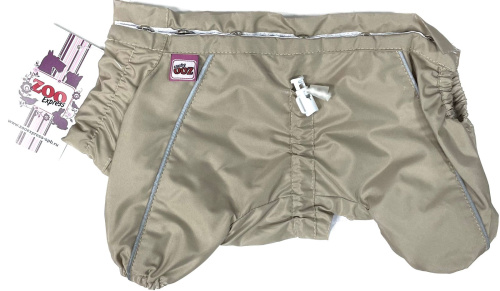 ЗООэкспресс, Одежда для собак - комбинезон на кнопках на тонкой подкладке, осень, 32621м