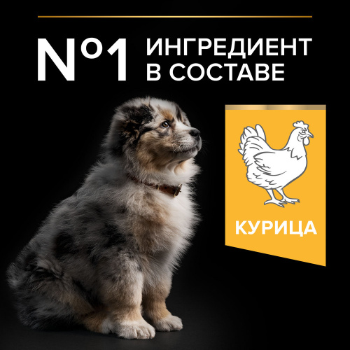 Purina Pro Plan Dog Medium Puppy Корм сухой для щенков средних пород, с курицей, 3 кг