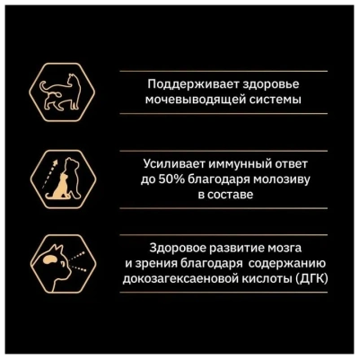 Сухой корм Pro Plan Kitten Sterilised для стерилизованных котят с лососем - 400 г