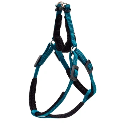 Шлейка 5722МВ FRESH LINE 15 мм капрон/сетка,быстросъемная, регулируемая от 40 до 50 см,морская волна