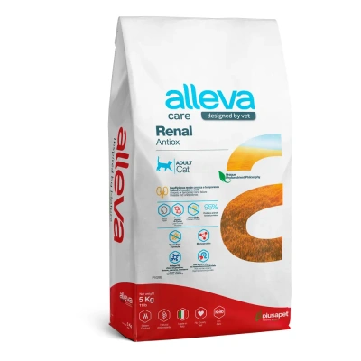Сухой ветеринарный корм Alleva Care для кошек, Renal-Antiox, 5 кг