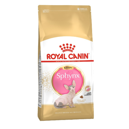 Royal Canin Sphynx Kitten Сухой корм для котят породы Сфинкс, 400 г