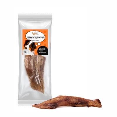 Лакомство для собак Lucky bits хрящ лопаточный говяжий целый, 42 г