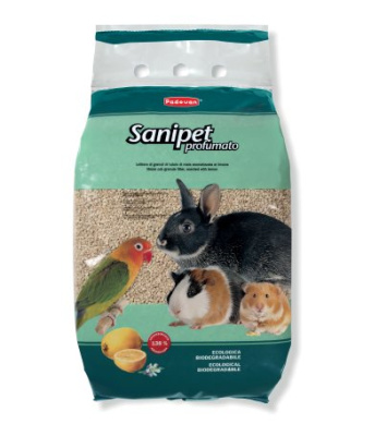 Padovan Sanipet Наполнитель "Кукурузные гранулы" для грызунов 4л