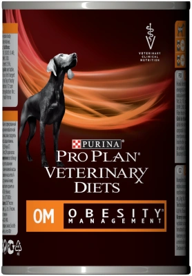 Pro Plan Veterinary OM Obesity Management влажный корм для взрослых собак при ожирении - 400 г