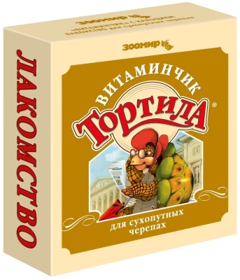 Корм Зоомир Тортила "Витаминчик" для сухопутных черепах 50г