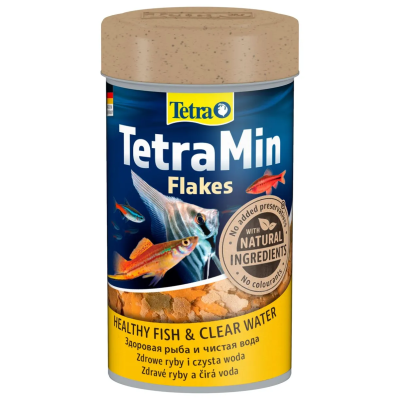 TetraMin Flakes корм для всех видов рыб, хлопья 100 мл