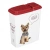 Контейнер для корма Lucky Pet Собаки 2,3л, бордовый