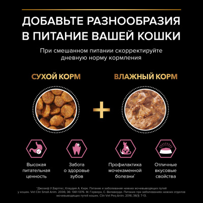 Purina Pro Plan DELICATE Консервированный корм для кошек с чувствительным пищеварением, индейка в соусе, 85 г