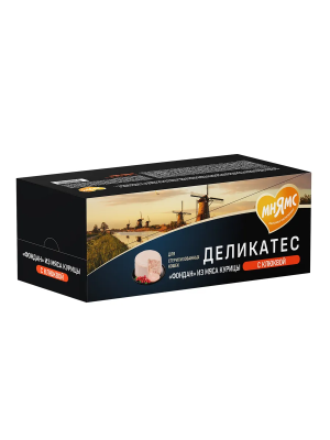 Влажный корм Мнямс Деликатес "Фондан" из мяса курицы с клюквой для стерилизованных кошек, 6х80г