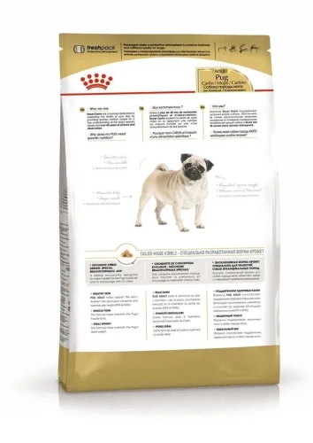 Сухой корм Royal Canin Pug Adult для собак породы Мопс 1.5 кг