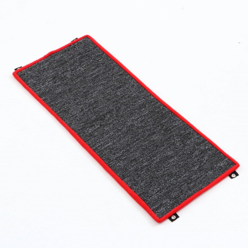 Когтеточка LOWCOST угловая БОЛЬШАЯ с пропиткой ковролин/мех 67*17см Rich Breed 