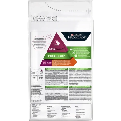 Сухой корм Pro Plan для стерилизованных кошек с уткой и печенью + 2 пауча (1.5kg+2x85g)