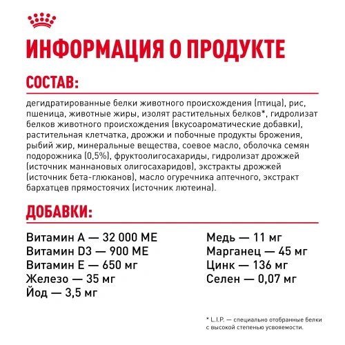 ROYAL CANIN Persian Корм сухой для кошек породы Персидская, 400 г