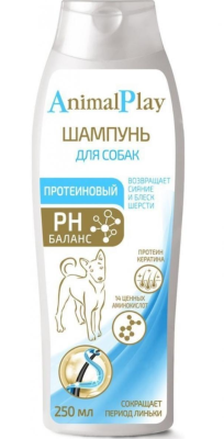 Шампунь Энимал Плей (Animal Play) для собак Протеиновый 250мл