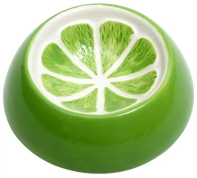 Миска Mr.Kranch для грызунов керамическая "Лайм" 10мл 94997