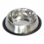 VM, Миска для домашних животных металлическая нескользящая 240 мл