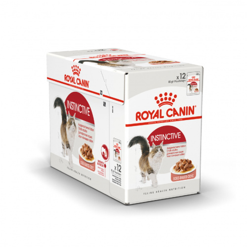 Royal Canin Instinctive Консервированный корм для кошек, кусочки в соусе, 85 г