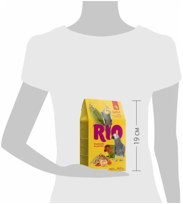 Корм RIO Яичный для средних и крупных попугаев 250 гр