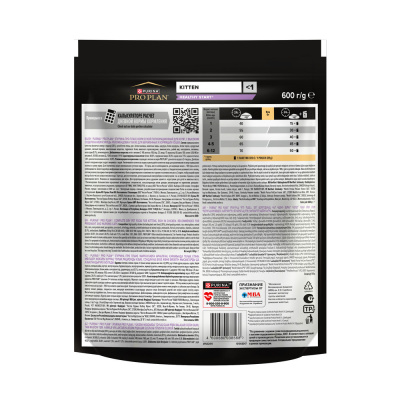 Сухой корм PRO PLAN Healthy Start для котят, Курица, 400г + 200г в подарок  