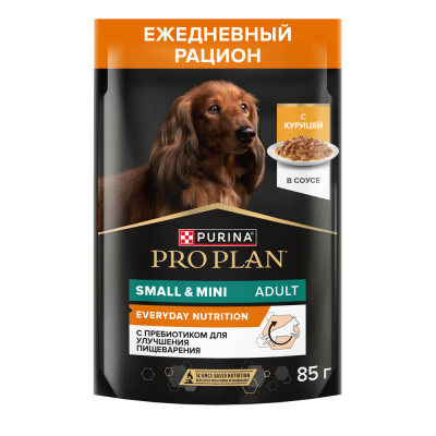Purina Pro Plan Adult Консервированный корм для взрослых собак, курица, 85 г