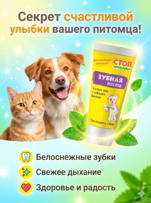 Зубная паста, Стоп Проблема,  60мл.
