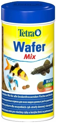 Корм для рыбTetra WaferMix травоядных, хищных и донных рыб с добавлением креветок 100мл