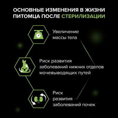 Влажный корм PRO PLAN для стерилизованных кошек Индейка паштет, 75г