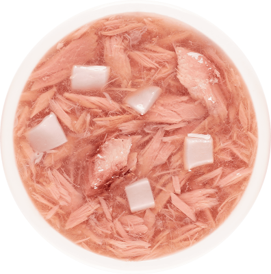 Деревенские лакомства 4х35 г суп для кошек из тунца с кальмаром и макрелью пауч