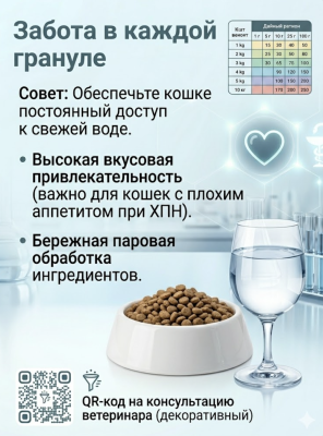 Корм Alleva Care Cat Adult Renal-Antiox сухой диет. корм для кошек для поддер. функций почек 1,5 кг