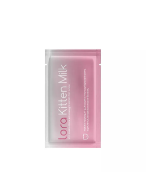 Lora Kitten Milk заменитель молока для котят сухая смесь, в паучах - 30 г х 20 шт