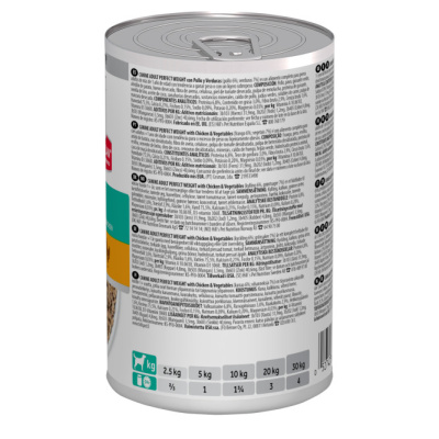 Влажный корм Hills для собак Perfect Weight с Курицей и овощами 363г