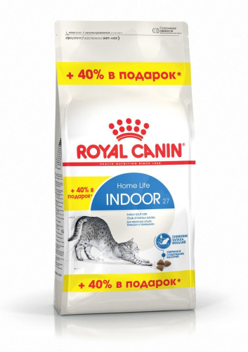 Сухой корм Royal Canin Indoor 27 для кошек живущих в помещении 400+160г