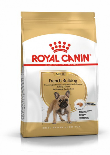 Royal Canin French Bulldog Adult Сухой корм для собак породы Французский бульдог, 3 кг