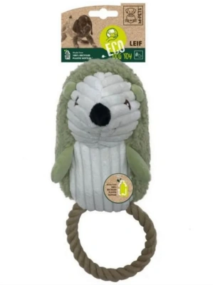 Игрушка для собак ЁЖИК С КАНАТОМ мягкая 26см 10640199 Mpets