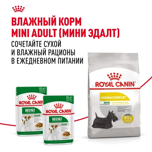 Royal Canin Mini Dermacomfort Сухой корм для собак, 1 кг