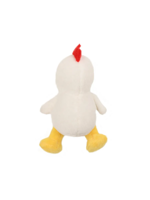 Игрушка мягкая для собак GiGwi PLUSH FRIENDZ  "Петушок с пищалкой", 120мм