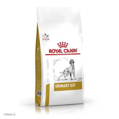 Сухой корм Royal Canin для собак  Urinary S/O  при мочекаменной болезни, с курицей, 2 кг.