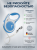 Поводок-рулетка Flexi Comfort Plus tape S 5 м 15кг., светло - голубая Поводок-рулетка Flexi Comfort Plus tape S 5 м 15кг., светло - голубая