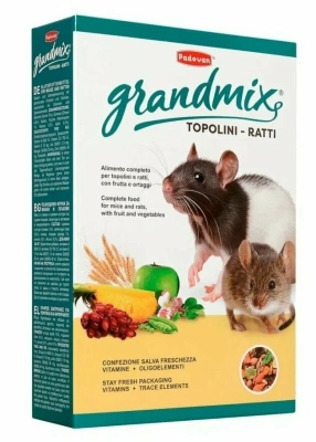 Корм Падован Grandmix Topolini Ratti для мышей и крыс 400г