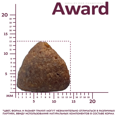 Сухой корм AWARD HYPO для собак всех пород со свининой с добавл. брусники, груши и розмарина, 12кг