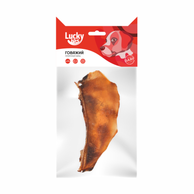 Лакомство для собак Lucky bits хрящ лопаточный говяжий целый, 42 г