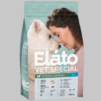 Сухой ветеринарный корм Элато Holistic Vet Special Hypoallergenic для собак Рыба 500г