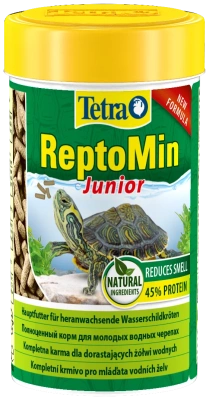 Корм Tetra ReptoMin Junior Корм для молодых водных черепах, мини-палочки 100мл