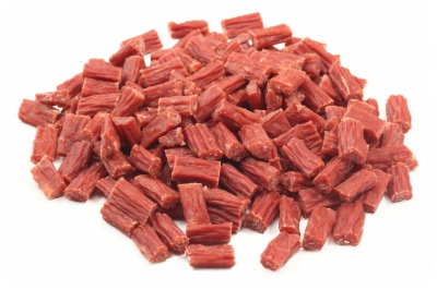 Лакомство Titbit для собак Колбаски Телячьи, Новогодняя коллекция, 80 г