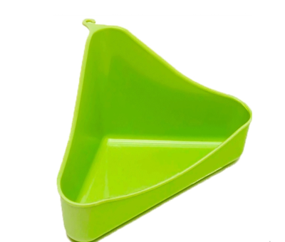 Зооэкспресс 11202 Туалет-лоток угловой для грызунов 33х19х18 см