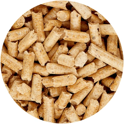 Древесный наполнитель для кошачьих туалетов Зооник, 20л